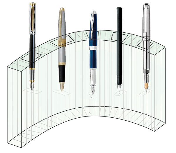 Design for penholder